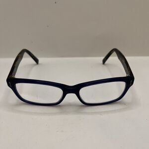 Dragon Eyeglasses Garrett DR128 400 Blue Brown Designer Frames Only 54-16-145